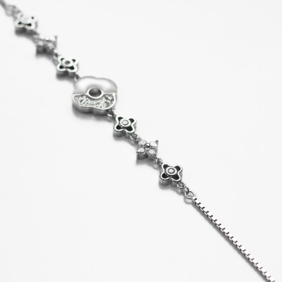 silver bracelet