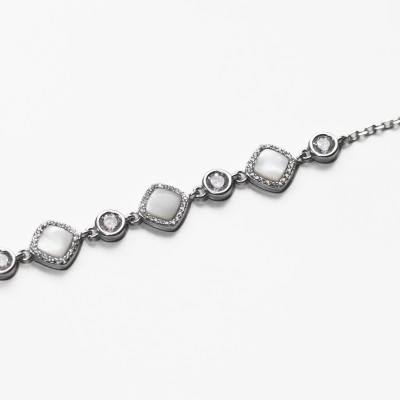 silver bracelet