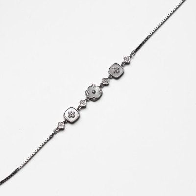 silver bracelet