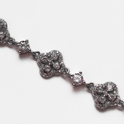 silver bracelet