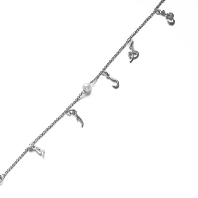 Bracelet with letters