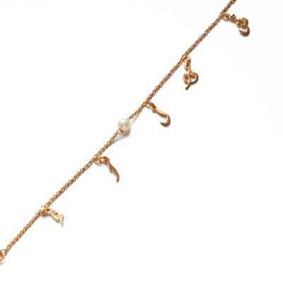 Bracelet with letters