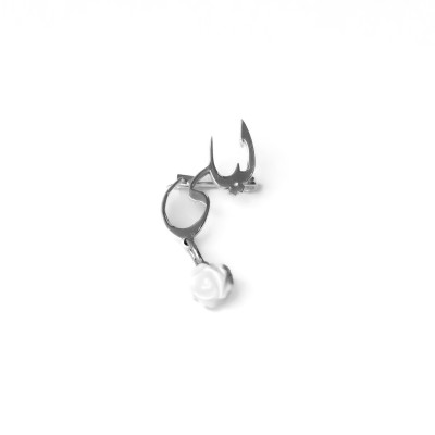 brooch silver brooch silver